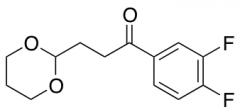 3',4'-Difluoro-3-(1,3-Dioxan-2-Yl)-Propiophenone