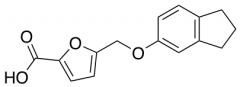 5-[(2,3-Dihydro-1H-inden-5-yloxy)methyl]-2-furoic Acid