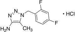 1-[(2,4-Difluorophenyl)methyl]-5-methyl-1H-1,2,3-triazol-4-amine Hydrochloride