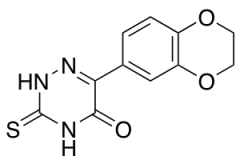6-(2,3-Dihydro-1,4-benzodioxin-6-yl)-3-sulfanylidene-2,3,4,5-tetrahydro-1,2,4-triazin-5-on