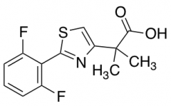 2-[2-(2,6-Difluorophenyl)-1,3-thiazol-4-yl]-2-methylpropanoic Acid
