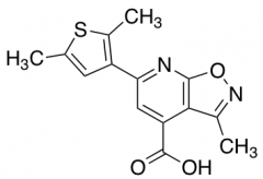 6-(2,5-Dimethylthiophen-3-yl)-3-methyl-[1,2]oxazolo[5,4-b]pyridine-4-carboxylic Acid