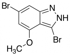 3,6-Dibromo-4-methoxy (1H)indazole