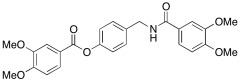 4-((3,4-Dimethoxybenzamido)methyl)phenyl 3,4-dimethoxybenzoate
