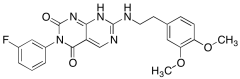 7-[[2-(3,4-Dimethoxyphenyl)ethyl]amino]-3-(3-fluorophenyl)pyrimido[4,5-d]pyrimidine-2,4(1H