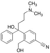 4-[4-(Dimethylamino)-1-hydroxy-1-phenylbutyl]-3-(hydroxymethyl)-benzonitrile