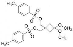 (3,3-Dmethoxy-1-{[(4-methylbenzenesulfonyl)oxy]methylcyclobutyl)methyl 4-Methylbenzene-1-s