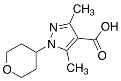 3,5-Dimethyl-1-(tetrahydro-2H-pyran-4-yl)-1H-pyrazole-4-carboxylic Acid