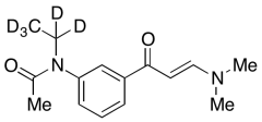 (E)-N-(3-(3-(Dimethylamino)acryloyl)phenyl)-N-ethylacetamide-d5
