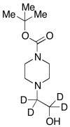 1,1-Dimethylethyl 4-(2-Hydroxyethyl)piperazine-1-carboxylate-d4