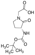 (3R)-3-[[(1,1-Dimethylethoxy)carbonyl]amino]-2-oxo-1-pyrrolidineacetic Acid
