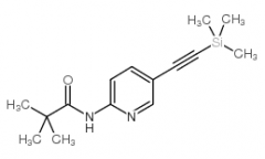 2,2-Dimethyl-n-(5-trimethylsilanylethynyl-pyridin-2-yl)-propionamide