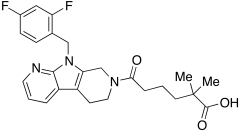 9-​[(2,​4-​Difluorophenyl)​methyl]​-​5,​6,​8,​9-​tetrahydro-​&alpha;,​