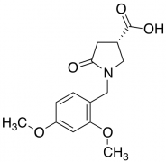 (3s)-1-[(2,4-Dimethoxyphenyl)Methyl]-5-Oxopyrrolidine-3-Carboxylic Acid