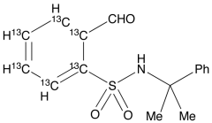 N-(&alpha;,&alpha;-Dimethylbenzyl)-2-formyl-benzenesulfonamide-13C6