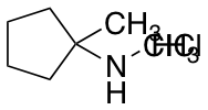 N,1-dimethylcyclopentan-1-amine hydrochloride