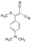 2-[[4-(Dimethylamino)phenyl](methylthio)methylene]propanedinitrile