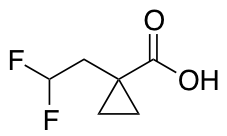1-(2,2-difluoroethyl)cyclopropane-1-carboxylic acid
