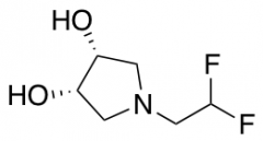 cis-1-(2,2-Difluoroethyl)pyrrolidine-3,4-diol