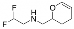 (2,2-difluoroethyl)(3,4-dihydro-2H-pyran-2-ylmethyl)amine