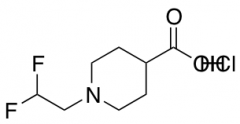 1-(2,2-Difluoroethyl)piperidine-4-carboxylic Acid Hydrochloride