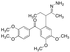 (E)-(3,4-Dimethoxyphenyl)(2-(2-hydrazonopentan-3-yl)-4,5-dimethoxyphenyl)methanone