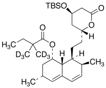 6(R)-[2-(8(S)-(2,2-Dimethyl-d6-butyryl)oxy]-2(S),6(R)-dimethyl-1,2,6,7,8,8a(R)-hexahydro-1