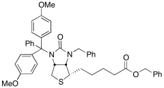1'N-(4,4'-Dimethoxytrityl)-2'N-Benzyl Biotin Benzyl Ester