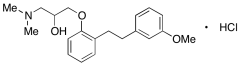 1-(Dimethylamino)-3-(2-(3-methoxyphenethyl)phenoxy)propan-2-ol Hydrochloride