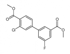 Dimethyl 3-chloro-3'-fluorobiphenyl-4,5'-dicarboxylate