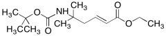 (E)-5-[[(1,1-Dimethylethoxy)carbonyl]amino]-5-methyl-2-hexenoic Acid Ethyl Ester