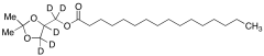 (2,2-Dimethyl-1,3-dioxolan-4-yl)methyl Palmitate-d5