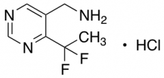 C-4-(1,1-Difluoro-ethyl)-pyrimidin-5-yl-methylamine Hydrochloride
