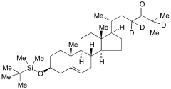 (3&beta;)-3-[[(1,1-Dimethylethyl)dimethylsilyl]oxy]-cholest-5-en-24-one-d3