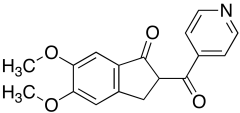 2,3-Dihydro-5,6-dimethoxy-2-(4-pyridinylcarbonyl)-1H-inden-1-one