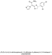 (R,E)-2-(4-(2,4-Dichlorophenyl)-1,3-dithiolan-2-ylidene)-2-(1H-imidazol-1-yl)acetamide