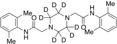 N,N'-bis(2,6-Dimethylphenyl)-1,4-piperazinediacetamide-d8