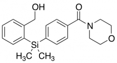 (2-{Dimethyl[4-(morpholine-4-carbonyl)phenyl]silyl}phenyl)methanol