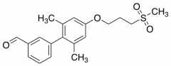 2',6'-Dimethyl-4'-(3-(methylsulfonyl)propoxy)biphenyl-3-carbaldehyde