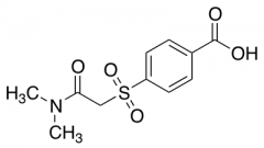 4-[(Dimethylcarbamoyl)methanesulfonyl]benzoic Acid