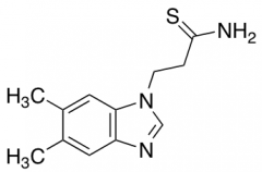 3-(5,6-Dimethyl-1H-benzimidazol-1-yl)propanethioamide