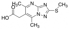 2-[5,7-Dimethyl-2-(methylsulfanyl)-[1,2,4]triazolo[1,5-a]pyrimidin-6-yl]acetic Acid