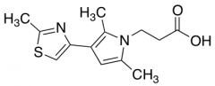 3-[2,5-Dimethyl-3-(2-methyl-1,3-thiazol-4-yl)-1H-pyrrol-1-yl]propanoic Acid