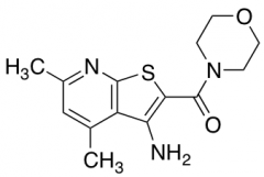 4,6-Dimethyl-2-(morpholine-4-carbonyl)thieno[2,3-b]pyridin-3-amine