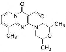 2-(2,6-Dimethylmorpholin-4-yl)-9-methyl-4-oxo-4H-pyrido[1,2-a]pyrimidine-3-carbaldehyde