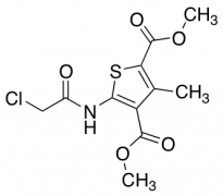 2,4-Dimethyl 5-(2-chloroacetamido)-3-methylthiophene-2,4-dicarboxylate