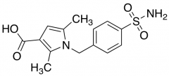 2,5-Dimethyl-1-[(4-sulfamoylphenyl)methyl]-1H-pyrrole-3-carboxylic Acid