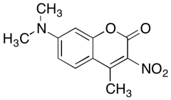 7-(Dimethylamino)-4-methyl-3-nitro-2H-1-benzopyran-2-one