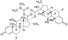 21-N-Dimethylcarbamic Thioanhydride Fluticasone Dimer Impurity
