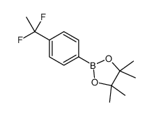 2-[4-(1,1-Difluoroethyl)phenyl]-4,4,5,5-tetramethyl-1,3,2-dioxaborolane